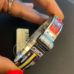 Authentic Hermes enamel bracelet balade en berline